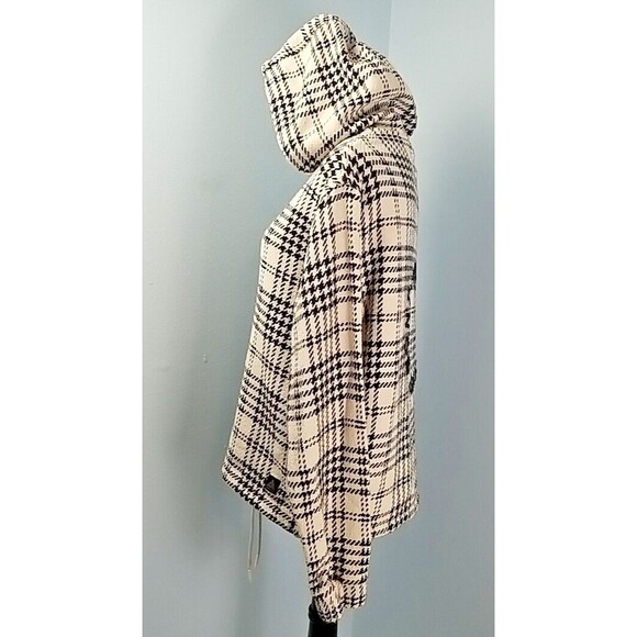 Zara Men Herringbone Plaid Hooded Jacket Large X Large Don't Crave the Fantasy - Picture 6 of 12